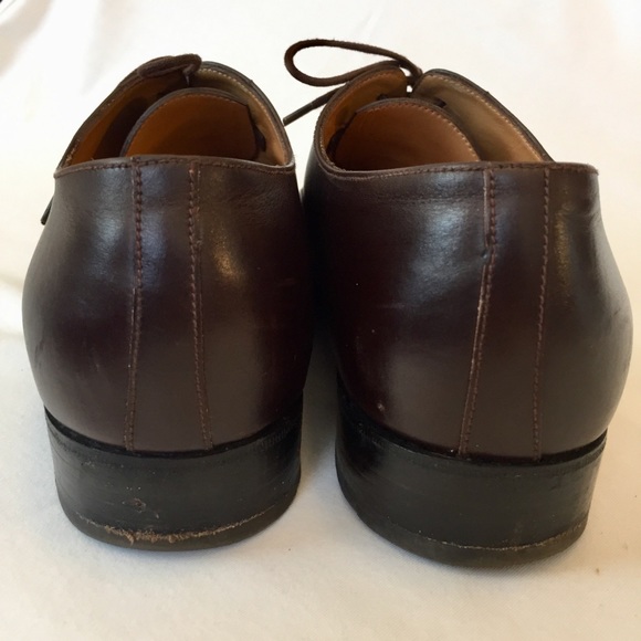 J.M. Weston Cap Toe Oxfords in Dark Brown Boxcalf - Picture 8 of 8